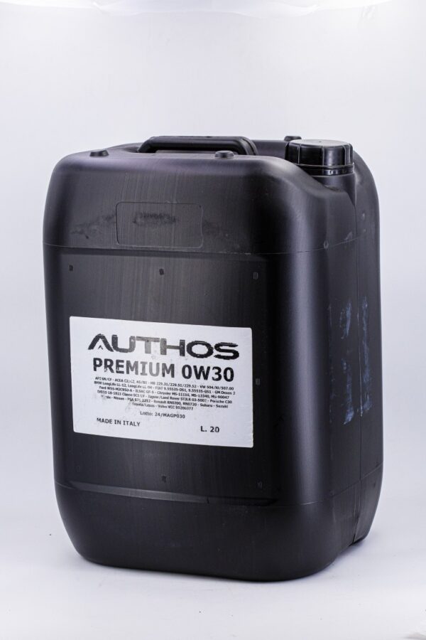 olio motore 0w30 tanica da 20 litri